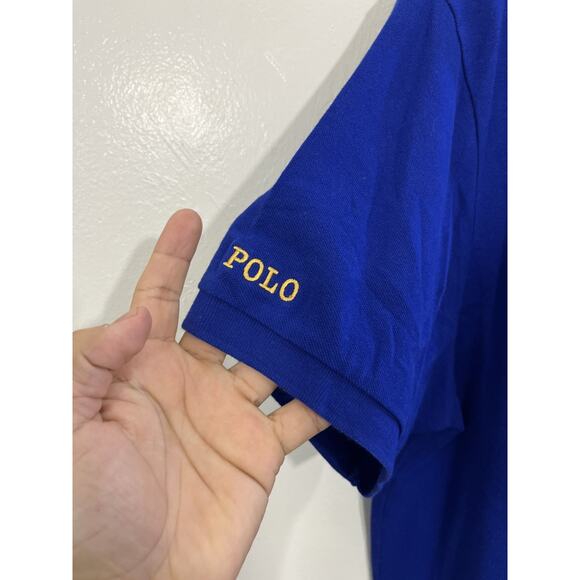 Polo Ralph Lauren Polo Shirt XL Preppy Equestrian Polo Match Crest Normcore Golf - Picture 3 of 13